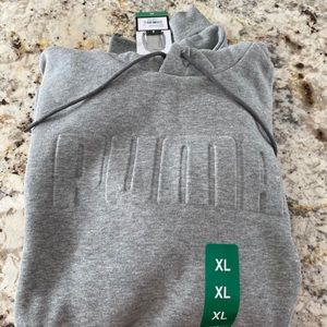 Puma Men’s Embossed Logo Hoodie